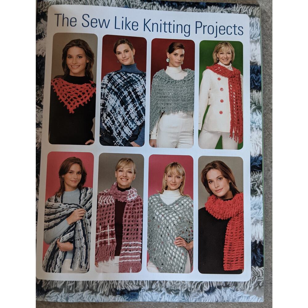 Sew Like Knitting Pattern Book One - Picture 3 of 5